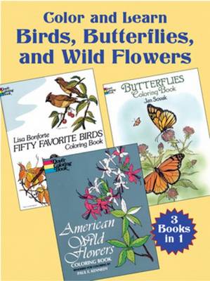 "Color and Learn: Birds, Butterflies"