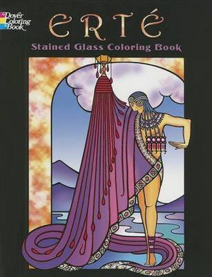 Erte Stained Glass Coloring Book