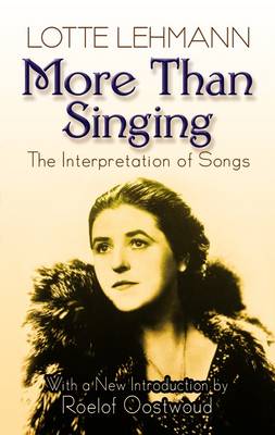 More Than Singing - The Interpretation Of Songs