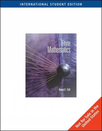 Finite Mathematics