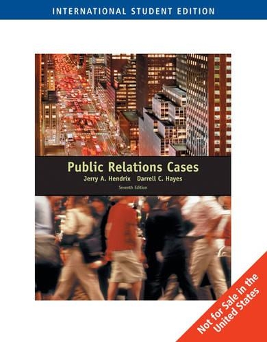 Public Relations Cases