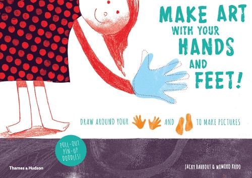 Make art with your hands and feet!