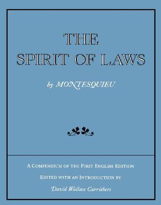 The Spirit of Laws