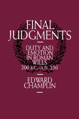 Final Judgments
