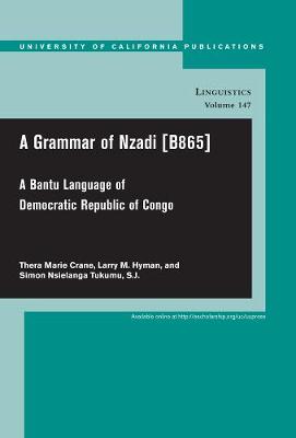 A Grammar of Nzadi [B865]