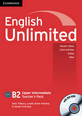 English Unlimited Upper Intermediate Teacher's Pack (Teacher's Book with DVD-ROM)