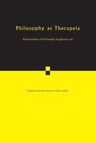 Philosophy as Therapeia