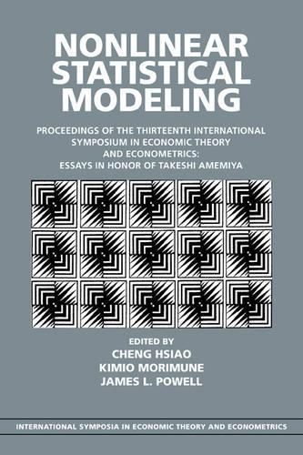 Nonlinear Statistical Modeling