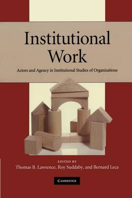 Institutional Work