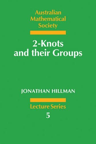 2-Knots and their Groups