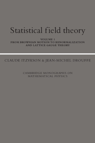 Statistical Field Theory: Volume 1, From Brownian Motion to Renormalization and Lattice Gauge Theory