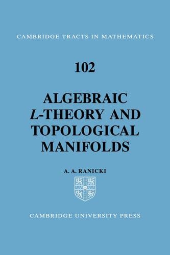 Algebraic L-theory and Topological Manifolds