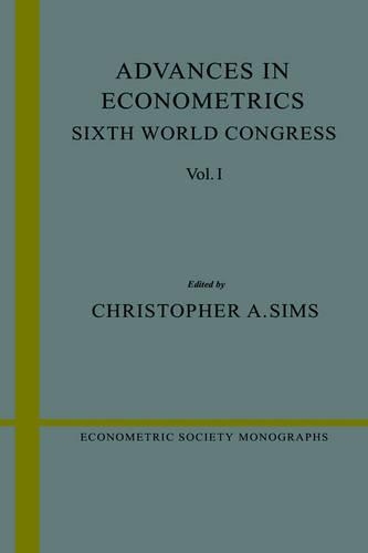 Advances in Econometrics: Volume 1
