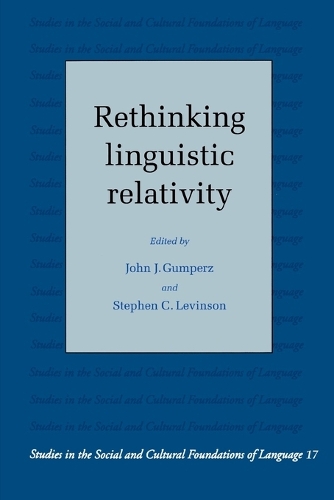 Rethinking Linguistic Relativity