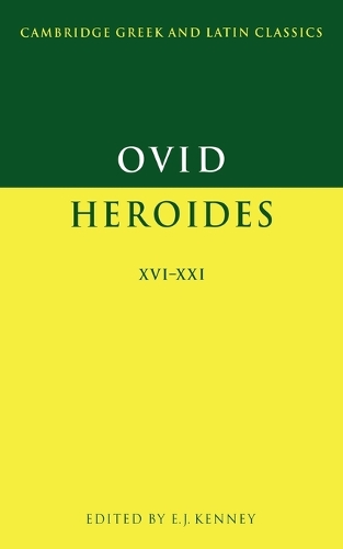 Ovid: Heroides XVI-XXI