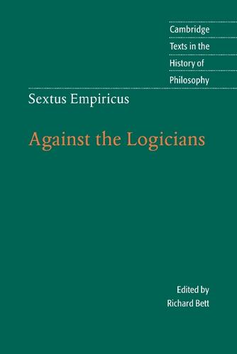 Sextus Empiricus: Against the Logicians