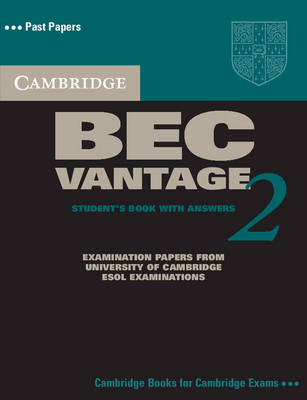Cambridge BEC Vantage 2 Self Study Pack: Level 2