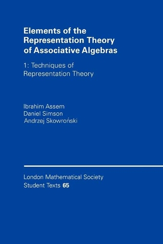 Elements of the Representation Theory of Associative Algebras: Volume 1
