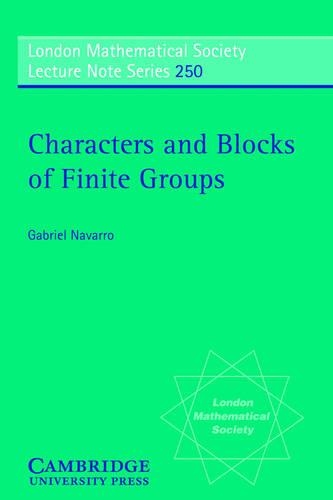 Characters and Blocks of Finite Groups