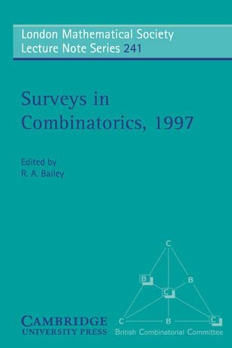 Surveys in Combinatorics, 1997