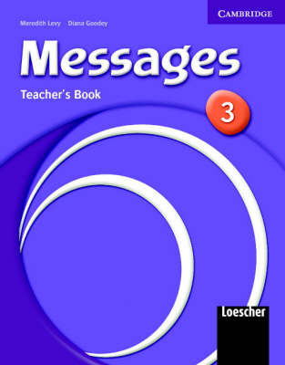 Messages 3 Student's Multimedia Pack Italian Edition: Messages 3 Teacher's Book 3 Italian Version
