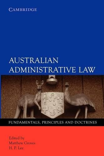 Australian Administrative Law