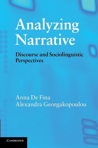 Analyzing Narrative