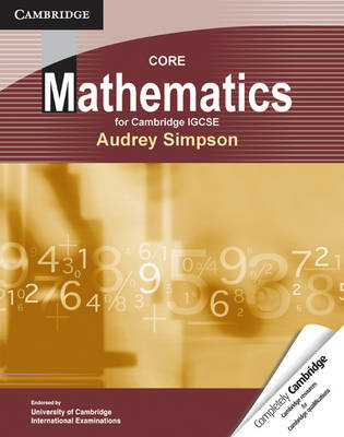 Core Mathematics for Cambridge IGCSE