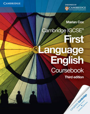 Cambridge International IGCSE: Cambridge IGCSE First Language Coursebook