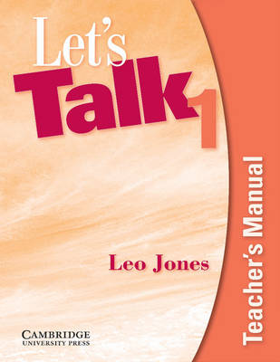 Let's Talk 1 Teacher's Manual: 1