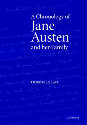 A Chronology of Jane Austen and her Family