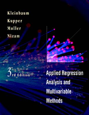 Applied Regression Analysis and Multivariable Methods