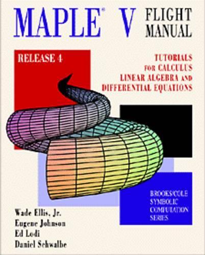 Maple V Flight Manual, Release 4