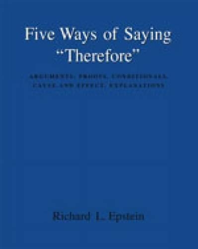 Five Ways of Saying "Therefore"