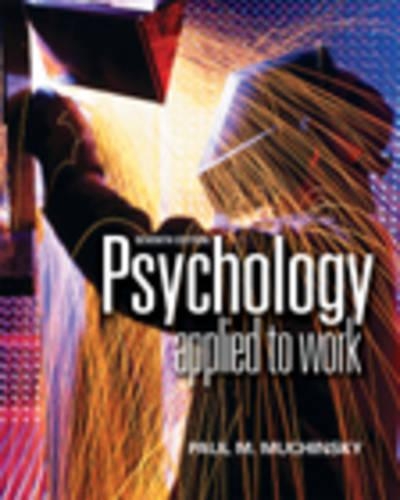 Psych Appld to Work 7e