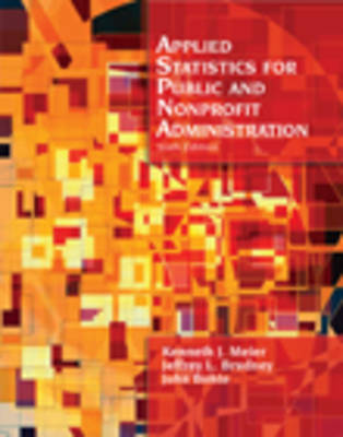 Applied Statistics for Public Administration
