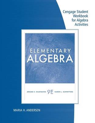 Student Workbook for Kaufmann/Schwitters' Elementary Algebra, 9th