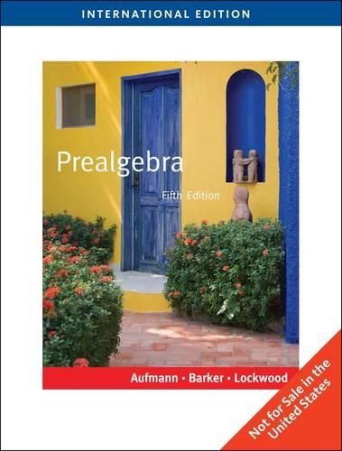 Prealgebra