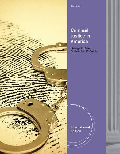 Criminal Justice in America