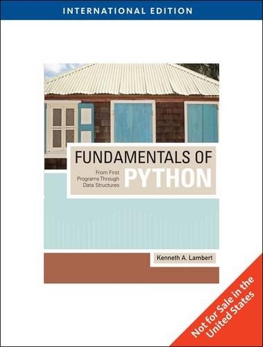 Fundamentals of Python