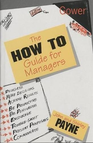The " How to Guide for Managers