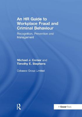 An HR Guide to Workplace Fraud and Criminal Behaviour