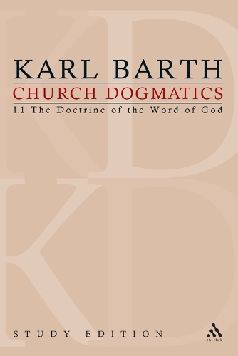 Church Dogmatics Study Edition 2