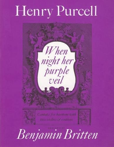 When night her purple veil