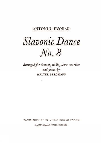 Slavonic Dance No.8 (recorder ensemble)