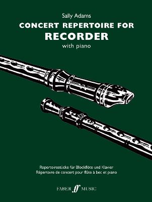 Concert Repertoire For Recorder