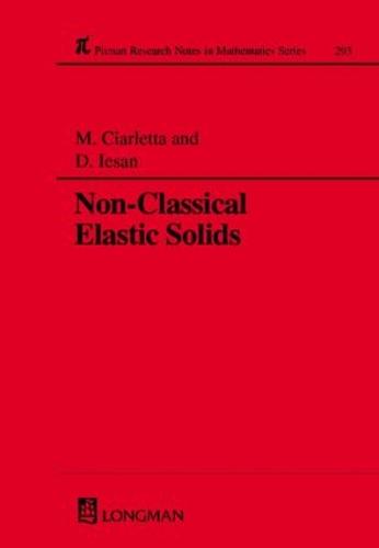 Non-Classical Elastic Solids