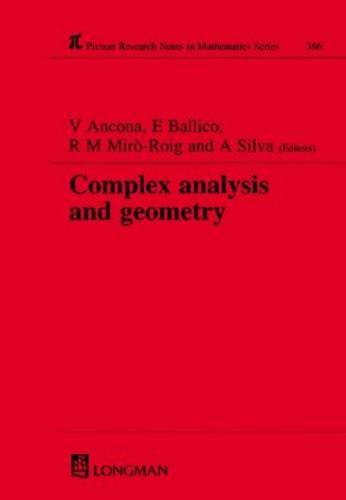 Complex Analysis and Geometry