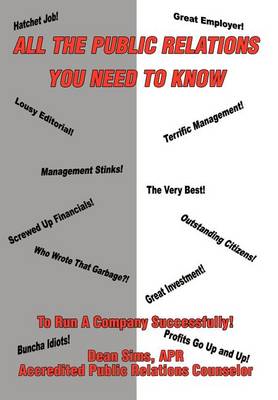 All The Public Relations You Need To Know To Run A Company Successfully!