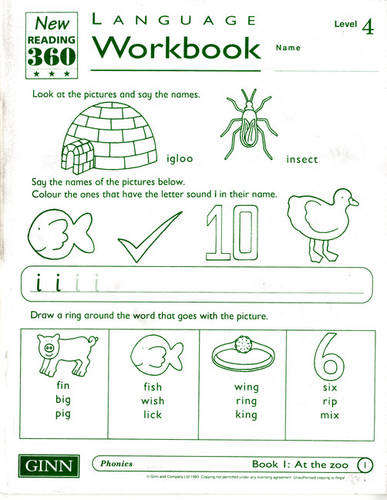 New Reading 360 Level 4 Workbook